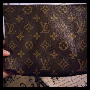 Authentic Louis Vuitton makeup bag